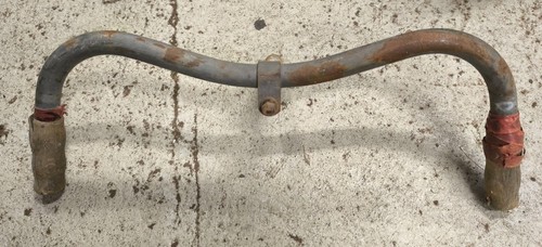 Guidon plat poignées bois - *,