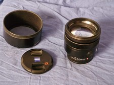 Objectif SONY ZEISS PLANAR  T* 85mm f/1.4 ZA SONY A et MINOLTA