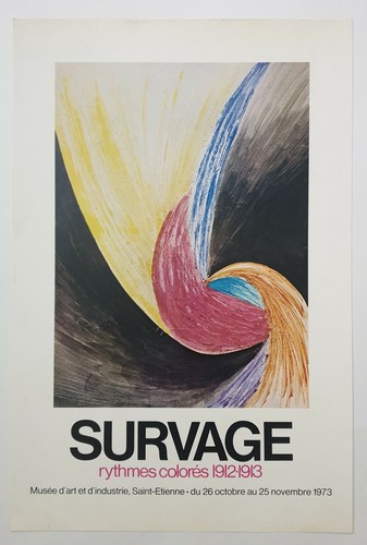 Rythmes colorés survage - survage, 1973