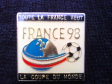 Pin's football FRANCE 98