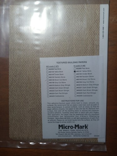 Micro mark textured building - micro-mark,