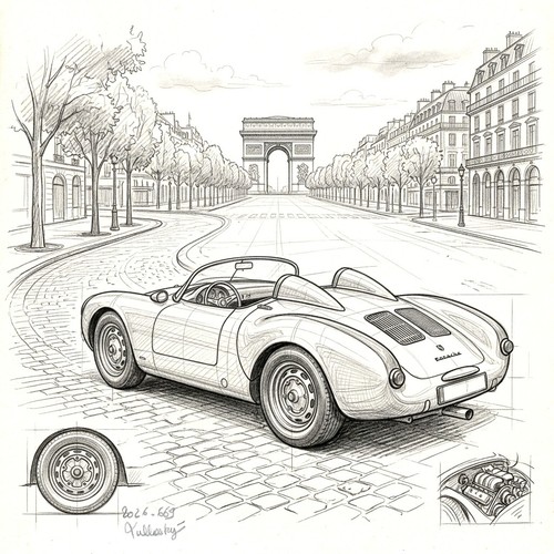Croquis préparatoire - ,