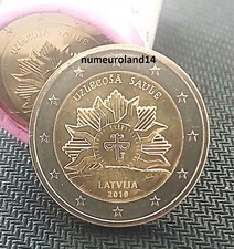 DISPO TRES RARE 2 euro LETTONIE 2019 Commémo Le soleil levant. NEUVE.