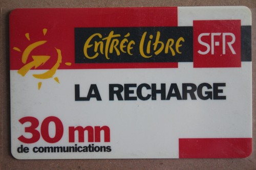 Telecarte sfr recharge - sfr, la