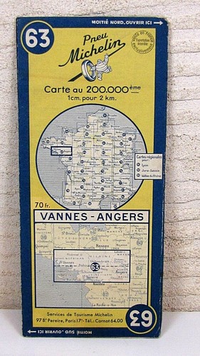 Carte michelin ancienne france - michelin,