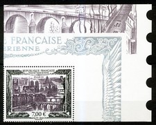 FRANCE PARIS  POSTE AERIENNE PA 93A 2022, COIN DE FEUILLE , Neuf xx, TRES BEAU