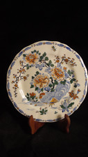 Assiette plate en faience de