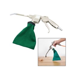 Aspirateur double fonction élégant argent et vert pour maison ou atelier