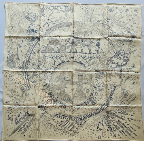 Hermes 100 silk scarf - hermes,