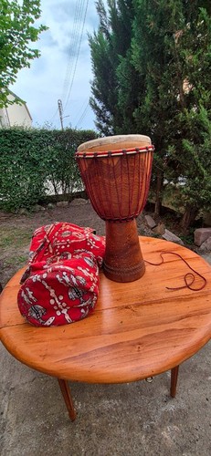 Djembé africain avec - djembé,