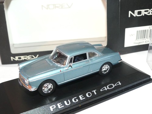 Peugeot 404 coupe bleu norev - 404,