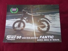 Prospectus  Moto : FANTIC MOTOR  / FM 284 sprinter vers  1980