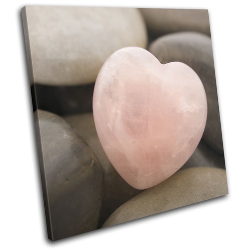 Heart stone pebble love pink - love,