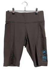 Nike Cuissard Cycliste Femme Marron Sportif Logo (EU 36)