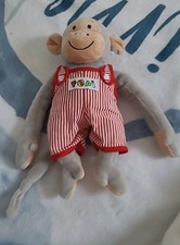  DOUDOU PELUCHE SINGE POPI 26 CM BAYARD 2020  HELEN 0XENBURY TBE SCRATCH MAIN