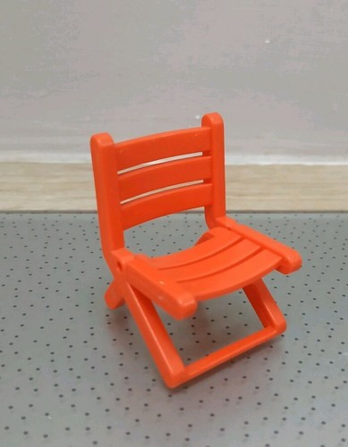 Playmobil chaise rouge pliante - chaise,