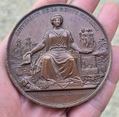 Rare médaille cuivre - en,