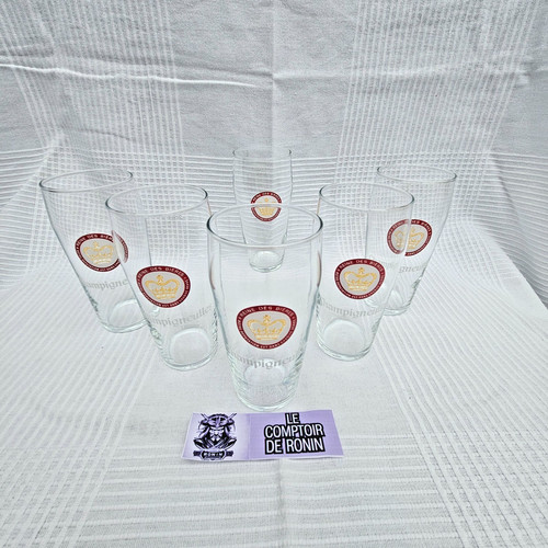 Lot verres à bière - 6,