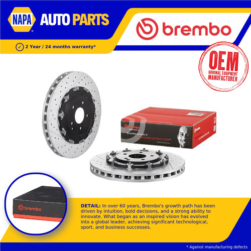Brake discs pair - brake,