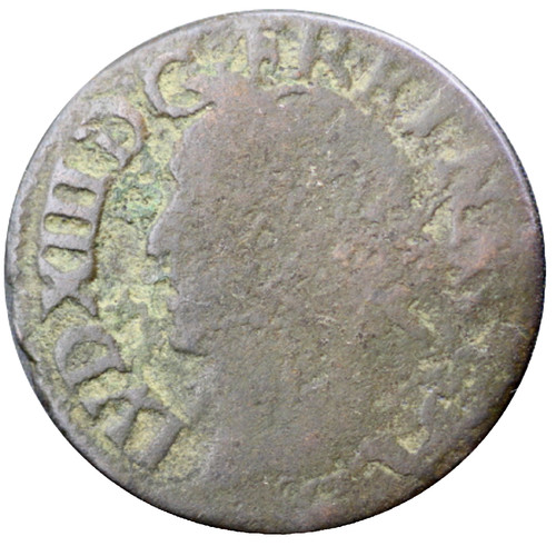 Louis xiii double - louis, ;