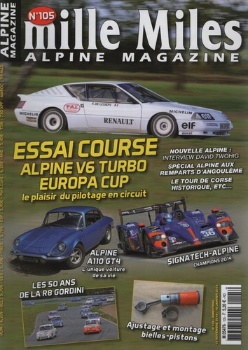 Mille miles 105 alpine - alpine, v6