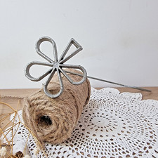 Ancien Fer à Beignets Trèfle