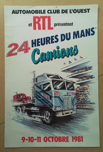 24h camions 1981 première - camions,