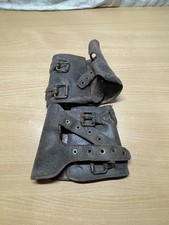 Ancienne Paire De Guêtres US BUCKLE BOOTS WW2 