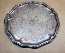 Plateau de service en métal