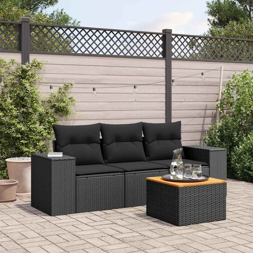 Salon jardin avec - de, coussins