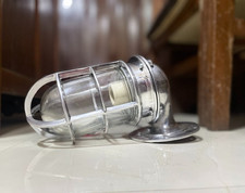 Luminaire en aluminium de style ancien marin | Applique murale à col de cygne...