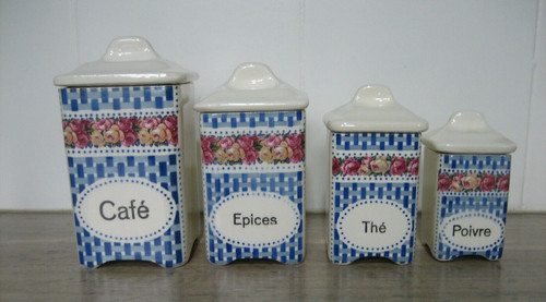 Série ancien pot épices - série,