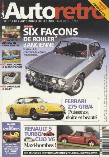 Auto retro 287 2005 - retro, n°287