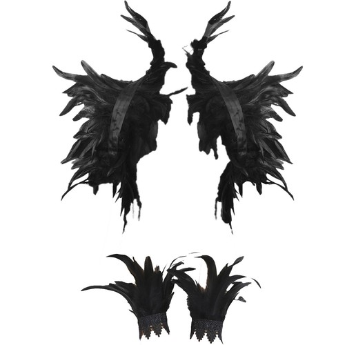 Collier plumes bracelet - de, en