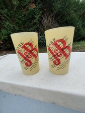 2 Verres à Whisky JB Jaunes