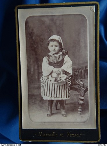 Photo cdv monségur conte - photo, à