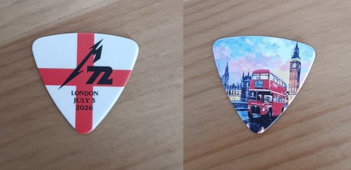 Metallica guitar pick london - guitar,