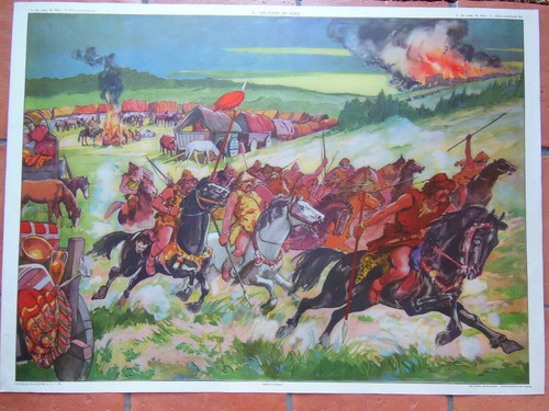 Affiche histoire scolaire - ,