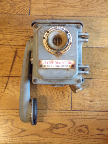 Ancien telephone voie - telephone, de