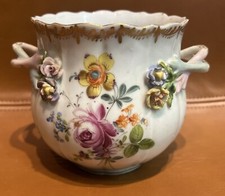 Pot en Porcelaine de Saxe