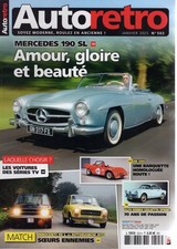 AUTO RETRO 503 MERCEDES 190 SL