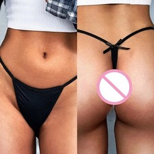 Culotte string soie glacée - culotte,