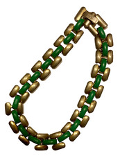 bracelet émaillé Art Deco  1930 -  Jakob Bengel - vintage - jewel - bangle