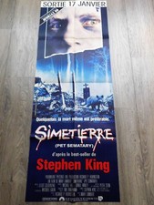 Simetierre Affiche ORIGINALE Poster 60x160cm 23"63 1989 Stephen King
