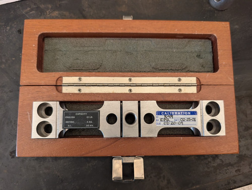 Instron static load - cell, lb