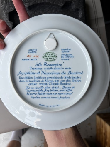 Assiette collection limoges - assiette,
