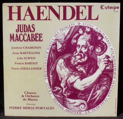 Haendel judas maccabée pierre - haendel,