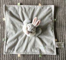 Doudou Lapin Panpan Thumper gris blanc Disney Store Disneystore