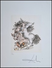 Salvador dali chevaux 65 x - salvador,