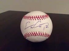 Eric Chavez Signed Authentic